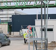 Į elektrinę Estijoje atsitrenkė dronas