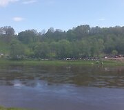 Kranai pradėjo kelti Alytaus pėsčiųjų ir dviračių tilto konstrukcijas