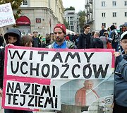Protesto Var&scaron;uvoje akimirka