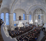 Pamaldų akimirka