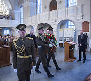 Pamaldų akimirka
