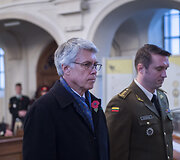 Pamaldų akimirka