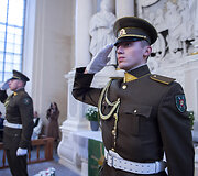 Pamaldų akimirka