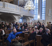 Pamaldų akimirka