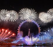 Naujųjų metų sutikimas Londone