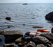 Į Turkijos krantus jūra i&scaron;metė vaikų kūnus