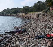 Į Turkijos krantus jūra i&scaron;metė vaikų kūnus
