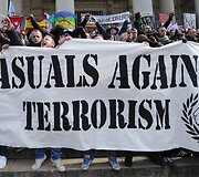 Proteste skambėjo nacistinės idėjos