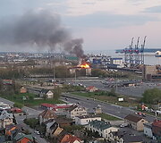 Klaipėdoje degė buvęs jaunimo centras