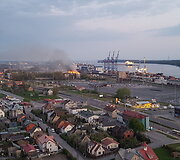 Klaipėdoje degė buvęs jaunimo centras