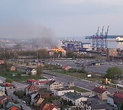 Klaipėdoje degė buvęs jaunimo centras