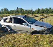 Vairuotojas galėjo užmigti