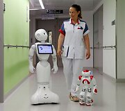 Robotas pradėjo dirbti ligoninėje