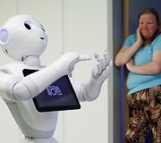 Robotas pradėjo dirbti ligoninėje