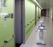 Robotas pradėjo dirbti ligoninėje