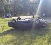 Avarijos metu niekas nenukentėjo