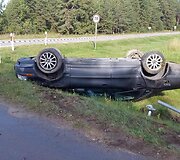 Avarijos metu niekas nenukentėjo