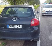 Avarijos metu niekas nenukentėjo