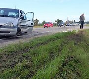 Avarijos metu niekas nenukentėjo