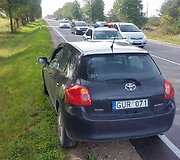Avarijos metu niekas nenukentėjo