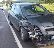 Avarijos metu niekas nenukentėjo