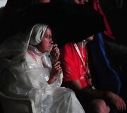 Audra užklupo tikinčiuosius