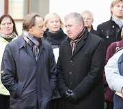 Raimundas Alekna (kairėje) ir Arvydas Anu&scaron;auskas