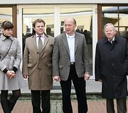 Mantas Adomėnas (kairėje), Andrius Kubilius ir Vytautas Landsbergis
