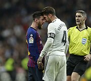 Lionelis Messi ir Sergio Ramosas