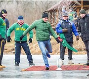 &bdquo;Vairo&ldquo; regbininkų surengta &scaron;ventė Lietuvos Nepriklausomybės dienai paminėti