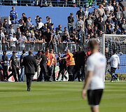 Sirgalių siautėjimas per futbolo rungtynes Prancūzijoje