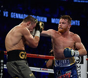Canelo Alvarezo ir Genadijaus Golovkino dvikova