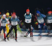 Biatlono varžybos Pjongčange