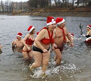 Kalėdinės maudynės Berlyne