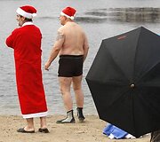 Kalėdinės maudynės Berlyne
