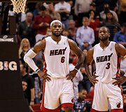 LeBronas Jamesas ir Dwyane'as Wade'as