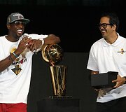 &bdquo;Heat&ldquo; krep&scaron;ininkai pasveikinti Majamyje