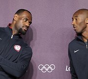 LeBronas Jameas ir Kobe Bryantas