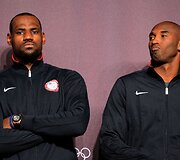 LeBronas Jamesas ir Kobe Bryantas