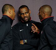 Carmelo Anthony, LeBronas Jamesas ir Kobe Bryantas