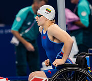 Gabrielė Čepavičiūtė paralimpinėse žaidynėse Paryžiuje