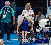 Gabrielė Čepavičiūtė paralimpinėse žaidynėse Paryžiuje