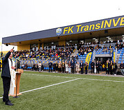  FK &bdquo;TransINVEST&ldquo; stadiono atidarymas