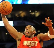 NBA &bdquo;Visų žvaigždžių&ldquo; rungtynių akimirka