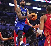 NBA &bdquo;Visų žvaigždžių&ldquo; rungtynių akimirka