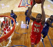 NBA &bdquo;Visų žvaigždžių&ldquo; rungtynių akimirka