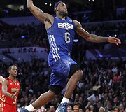 NBA &bdquo;Visų žvaigždžių&ldquo; rungtynių akimirka