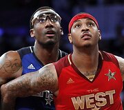 NBA &bdquo;Visų žvaigždžių&ldquo; rungtynių akimirka