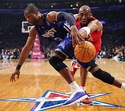 NBA &bdquo;Visų žvaigždžių&ldquo; rungtynių akimirka