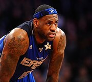 NBA &bdquo;Visų žvaigždžių&ldquo; rungtynių akimirka